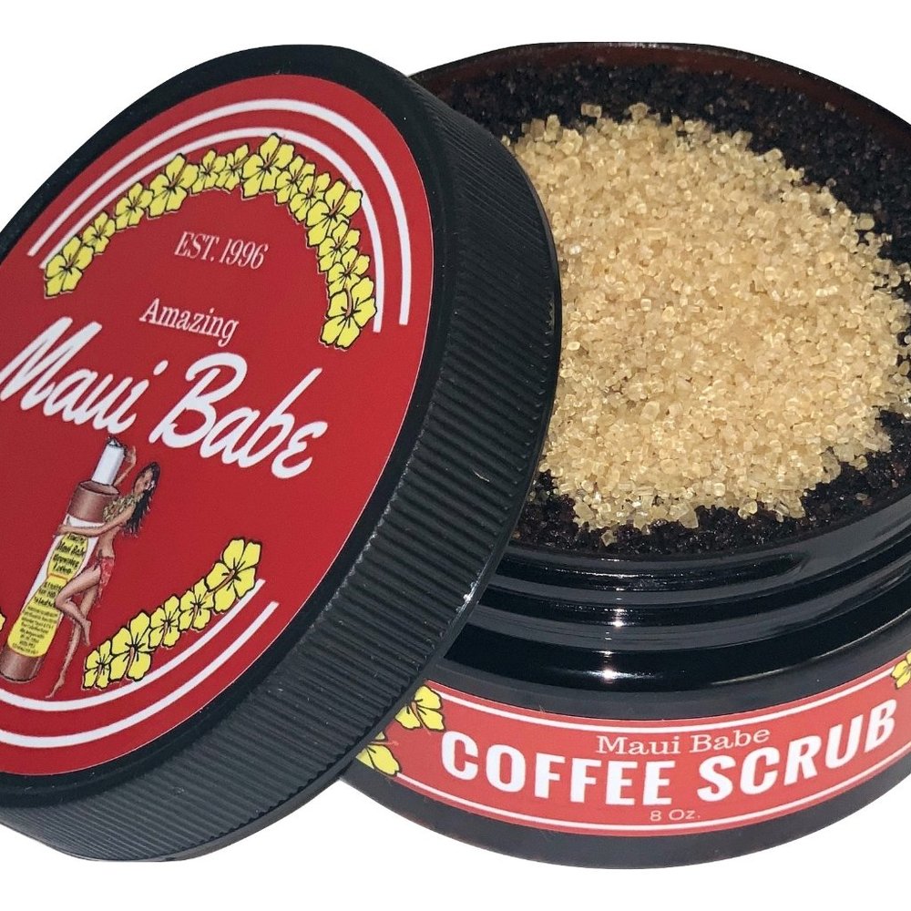 Maui Babe Coffee Body Scrub 8 Ounce